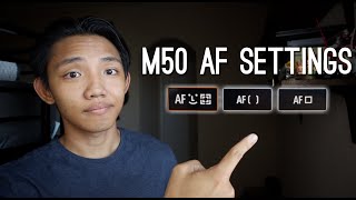 Canon M50 Autofocus Settings Explained Video Auto Focus [upl. by Eednyl]