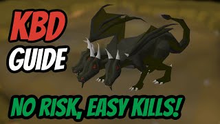 King Black Dragon  The Best Risk Free Guide  OSRS [upl. by Eissirhc]