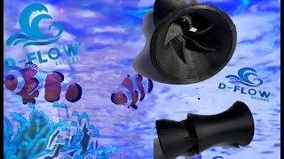 DFLOW Designs Random Flow Nozzles  Fluval Evo Install [upl. by Nerrol383]