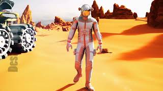 Astronaut on the Mars returns to his mars Rover after the exploration of planet A futuristic [upl. by Cordey]