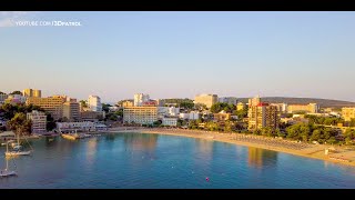 4k Drone and more in Palma Nova Mallorca Spain [upl. by Adlih]