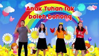 Lagu Anak Sekolah Minggu – “Aku senang jadi anak Tuhan ” [upl. by Newman492]