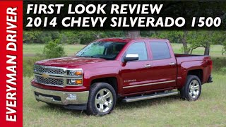 Truck Review 2014 Chevrolet Silverado 1500 on Everyman Driver [upl. by Kcirde]