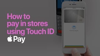 Apple Pay — How to pay with Touch ID on iPhone — Apple Shorts [upl. by Samtsirhc]