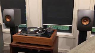 Custom Thorens TD150 First Play [upl. by Binnings]