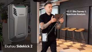 Ekahau Sidekick 2  WiFi Site Survey and Spectrum Analysis [upl. by Gowrie]