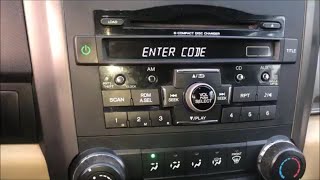 Enter Honda CRV Radio Code Video Guide [upl. by Corinne]