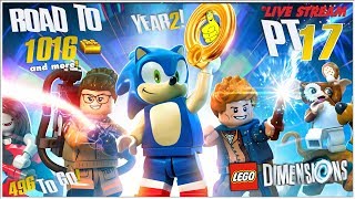 Lego Dimensions Road to 1016 Gold Bricks LIVE STREAM Pt 17  HTG [upl. by Sabrina]