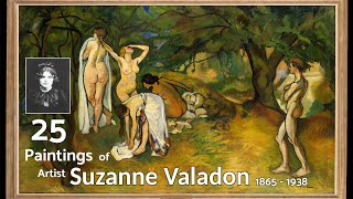 Artist Suzanne Valadon 1865  1938 French Painter  WAA [upl. by Drofub]