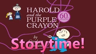 Storytime  HAROLD AND THE PURPLE CRAYON  StoryTime  Bedtime Story Read Aloud Books [upl. by Maunsell]