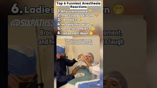 Top 6 Funniest Anesthesia Reactions [upl. by Thirion]