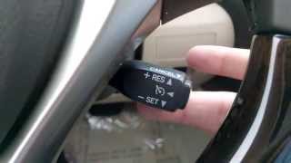 Lexus RX350 cruise control tutorial and demonstration [upl. by Yrrac]