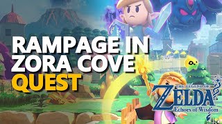 Rampage in Zora Cove Legend of Zelda Echoes of Wisdom [upl. by Bellaude430]