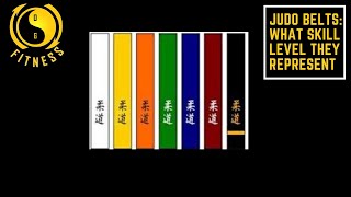 Judo Belts What Skill level they Represent [upl. by Olivie787]