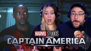 CAPTAIN AMERICA Brave New World TRAILER REACTION  Marvel  Disney [upl. by Harmony686]