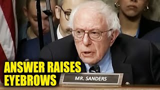 Bernie Corners Nominee With Question They Cant Answer [upl. by Kcirddes]