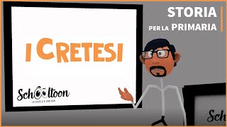 I Cretesi  Storia  Per la Primaria [upl. by Eidnam650]