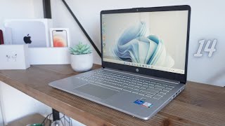 HP Laptop 14 Review and Unboxing 2022 [upl. by Ahders]