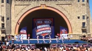 Navarro College Cheer  NCA College Nationals Finals 2016 [upl. by Htebazle]