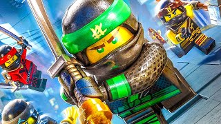 The LEGO Ninjago Movie Video Game Lloyd High School Unlock Location and Free Roam Gameplay [upl. by Dante]