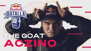 ACZINO THE GOAT  RADIOGRAFÍA  Red Bull Batalla [upl. by Ravi241]