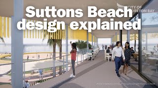 Suttons Beach Public Space winning design explained  Moreton Daily News [upl. by Priscella645]