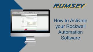 Part 1 How to Activate your Rockwell Automation Software [upl. by Ahsap]