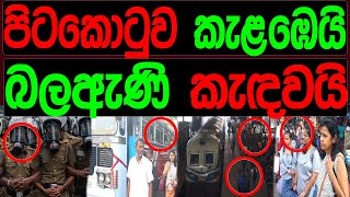 පිටකොටුව කැළඹෙයි බලඇනි කැඳවයි [upl. by Ennahtebazile]