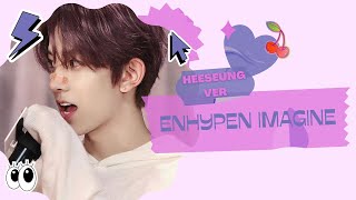 enhypen imagine heeseung as your boyfriend and childhood friend [upl. by Yur]