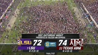 HIGHEST Scoring Game in CFB HISTORY 💯 Texas AampM vs LSU Highlights [upl. by Neiviv]