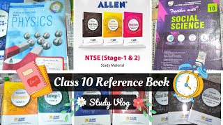 Reference books for class 10 CBSE  ➕  Allen Study Material Class 10  Voice Revealed 😜 studyvlog [upl. by Davide593]