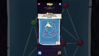 Escape time level 273 find out all triangles by clicking on the 3 points of triangle [upl. by Atenahs]