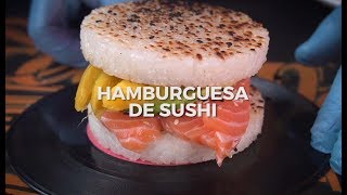 Si creías haberlo visto todo no te pierdas esta quotHamburguesa de Sushiquot [upl. by Prudence]