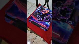 Unboxing and giving my PS4 a brand new look with a custom skin 🕹️🎨 gaming ps4 techcommunity [upl. by Terrej685]