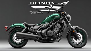 Unleashing the Beast A First Look at the 2025 Honda Rebel 1100 [upl. by Arriet]