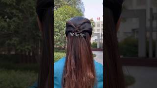 Beautiful Hair style longhair hairdesign hairfashionlook [upl. by Chavaree]