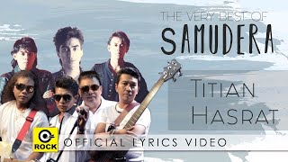 Titian Hasrat – SAMUDERA Official Lyrics Video [upl. by Eyak192]