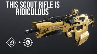 This Scout Rifle Is Actually Ridiculous [upl. by Atnoved845]