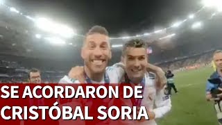 Ramos y Cristiano le dedicaron a Soria el ¿Dónde está serresiete  Diario AS [upl. by Malamut420]