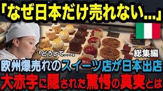 【海外の反応】「なぜ日本だけは通用しないんだ…」欧州で爆売れの人気スイーツ店がついに日本進出！自信満々の店主が大絶望世界中で日本だけ人気が出なかった驚愕の真相とは…【総集編】 [upl. by Neerhtak879]