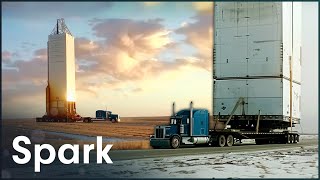 Transporting An Entire 200Foot TallTower At Once  Huge Moves [upl. by Tran177]