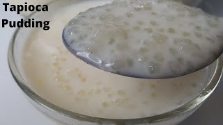 Homemade Tapioca pudding Vanilla Tapioca Pudding [upl. by Salisbury]