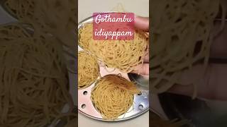 Healthy Breakfast recipe in malayalam gothambu idiyappamwheat recipe shorts shortsfeed [upl. by Thesda]