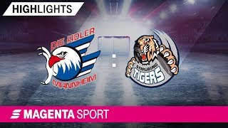 Adler Mannheim  Straubing Tigers  14 Spieltag 1920  MAGENTA SPORT [upl. by Kwang]