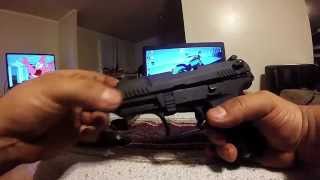 Walther P22 How to take apart disassembly teardown field strip [upl. by Gnoy]