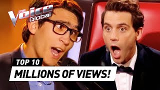 MOST TRENDING Blind Auditions of 2019  The Voice Rewind [upl. by Negris]