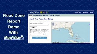 Flood Zone Report Demo [upl. by Innig]
