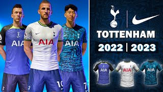 Tottenham Hotspur 2223 Kits  FIFA 22 Kits Mods [upl. by Tai]