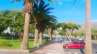 Walking Through Beautiful Adeje Town 4K  Tenerife [upl. by Noiztneb]