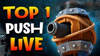 100 WINRATE TO ULTIMATE CHAMP OR PASS GIVEAWAY  Clash Royale [upl. by Amsirac586]